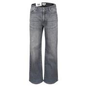 Wijde Cooper Jeans DNM Pure , Gray , Dames