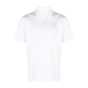 Polo Shirt met 4G Borduursel Givenchy , White , Heren