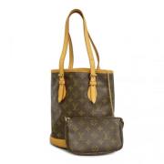 Pre-owned Fabric louis-vuitton-bags Louis Vuitton Vintage , Brown , Da...