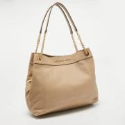 Pre-owned Leather shoulder-bags Michael Kors Pre-owned , Beige , Dames