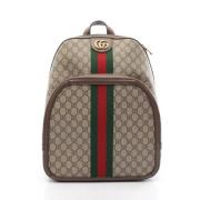 Pre-owned Canvas backpacks Gucci Vintage , Multicolor , Dames