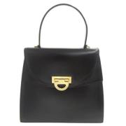 Pre-owned Leather celine-bags Celine Vintage , Black , Dames