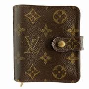 Pre-owned Canvas wallets Louis Vuitton Vintage , Brown , Dames