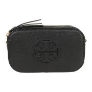 Zwarte Crossbody Tas Elegante Stijl Tory Burch , Black , Dames