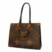 Pre-owned Fabric louis-vuitton-bags Louis Vuitton Vintage , Brown , Da...