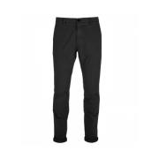 Wortel Pasvorm Katoenen Broek Mason's , Black , Heren