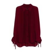 Oxblood Ceelo Top Khaite , Brown , Dames