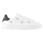 Fabric sneakers Versace , White , Dames