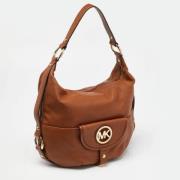 Pre-owned Leather shoulder-bags Michael Kors Pre-owned , Brown , Dames