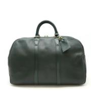 Pre-owned Leather louis-vuitton-bags Louis Vuitton Vintage , Green , D...