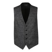 Vest Tagliatore , Black , Heren