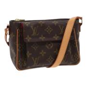 Pre-owned Canvas louis-vuitton-bags Louis Vuitton Vintage , Brown , Da...