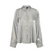 Losse Shirt Griffin Freewear Grijs Vero Moda , Gray , Dames