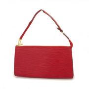 Pre-owned Fabric louis-vuitton-bags Louis Vuitton Vintage , Red , Dame...