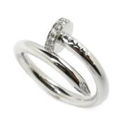 Pre-owned Metal rings Cartier Vintage , Gray , Dames