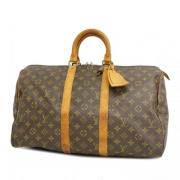 Pre-owned Fabric louis-vuitton-bags Louis Vuitton Vintage , Brown , Da...