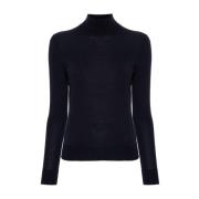 Regal Wool Turtleneck Sweater Theory , Blue , Dames