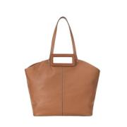 Veelzijdige Tote Tas met Afneembare Pouch Staud , Brown , Dames