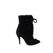 Pre-owned Suede boots Gucci Vintage , Black , Dames