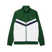 Groene Sweater voor Mannen Aw24 Lacoste , Multicolor , Heren