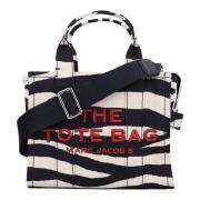 Zebra Canvas Tote Tas Marc Jacobs , Multicolor , Dames