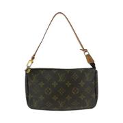 Pre-owned Canvas louis-vuitton-bags Louis Vuitton Vintage , Brown , Da...