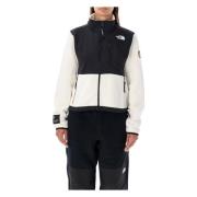 Witte Dune Retro Denali Fleece Jas The North Face , Multicolor , Dames