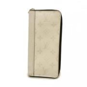 Pre-owned Fabric wallets Louis Vuitton Vintage , White , Heren