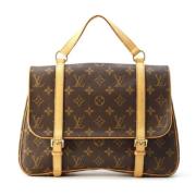 Pre-owned Fabric louis-vuitton-bags Louis Vuitton Vintage , Brown , Da...