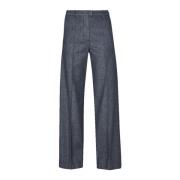 Grijze Denim Damesbroek Liu Jo , Gray , Dames