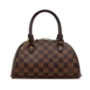 Pre-owned Canvas handbags Louis Vuitton Vintage , Brown , Dames