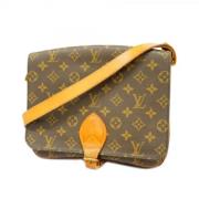 Pre-owned Fabric louis-vuitton-bags Louis Vuitton Vintage , Brown , Da...