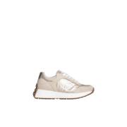 Sneakers van suède en nylon voor vrouwen Liu Jo , Beige , Dames