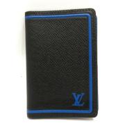 Pre-owned Canvas wallets Louis Vuitton Vintage , Black , Dames