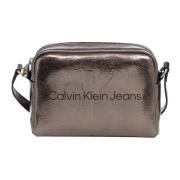 Stijlvolle Crossbody Tas met Verstelbare Band Calvin Klein Jeans , Gra...