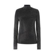 Stijlvolle Sweaters voor een Chic Look Pinko , Black , Dames