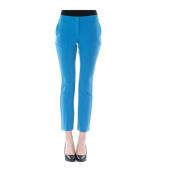 Skinny Broek met Zijrits Sluiting Byblos , Blue , Dames