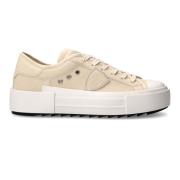 Sneakers Paris Haute Tennis Philippe Model , Beige , Dames