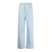 Blauwe Wide Leg Josine Jeans Nanushka , Blue , Dames