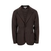 Gebreid colbert Made in Italy Lardini , Brown , Heren