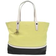 Pre-owned Leather handbags Bally Pre-owned , Yellow , Dames