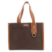 Pre-owned Canvas shoulder-bags Burberry Vintage , Brown , Dames