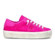 Sneakers Paris Haute Tennis Philippe Model , Pink , Dames