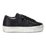 Sneakers Paris Haute Tennis Philippe Model , Black , Dames