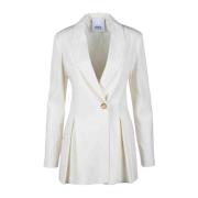 Blazerjas Erika Cavallini , White , Dames