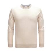 Stijlvolle Gebreide Top Eleventy , Beige , Heren