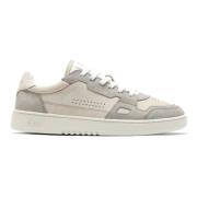 Beige Leren Sneakers met Suède Panelen Axel Arigato , Beige , Heren