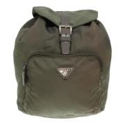 Pre-owned Canvas backpacks Prada Vintage , Green , Dames