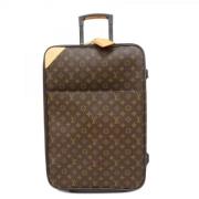 Pre-owned Fabric louis-vuitton-bags Louis Vuitton Vintage , Brown , Da...