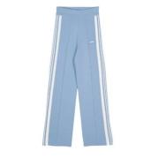 Blauwe Gebreide Broek met Witte Banden Autry , Blue , Dames